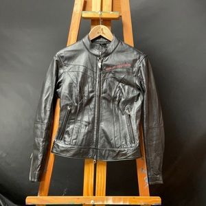 Harley Davidson genuine leather biker jacket